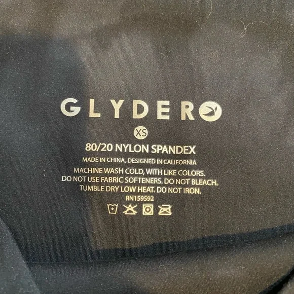 Glyder Black High-Waisted Leggings XS - Picture 8 of 8